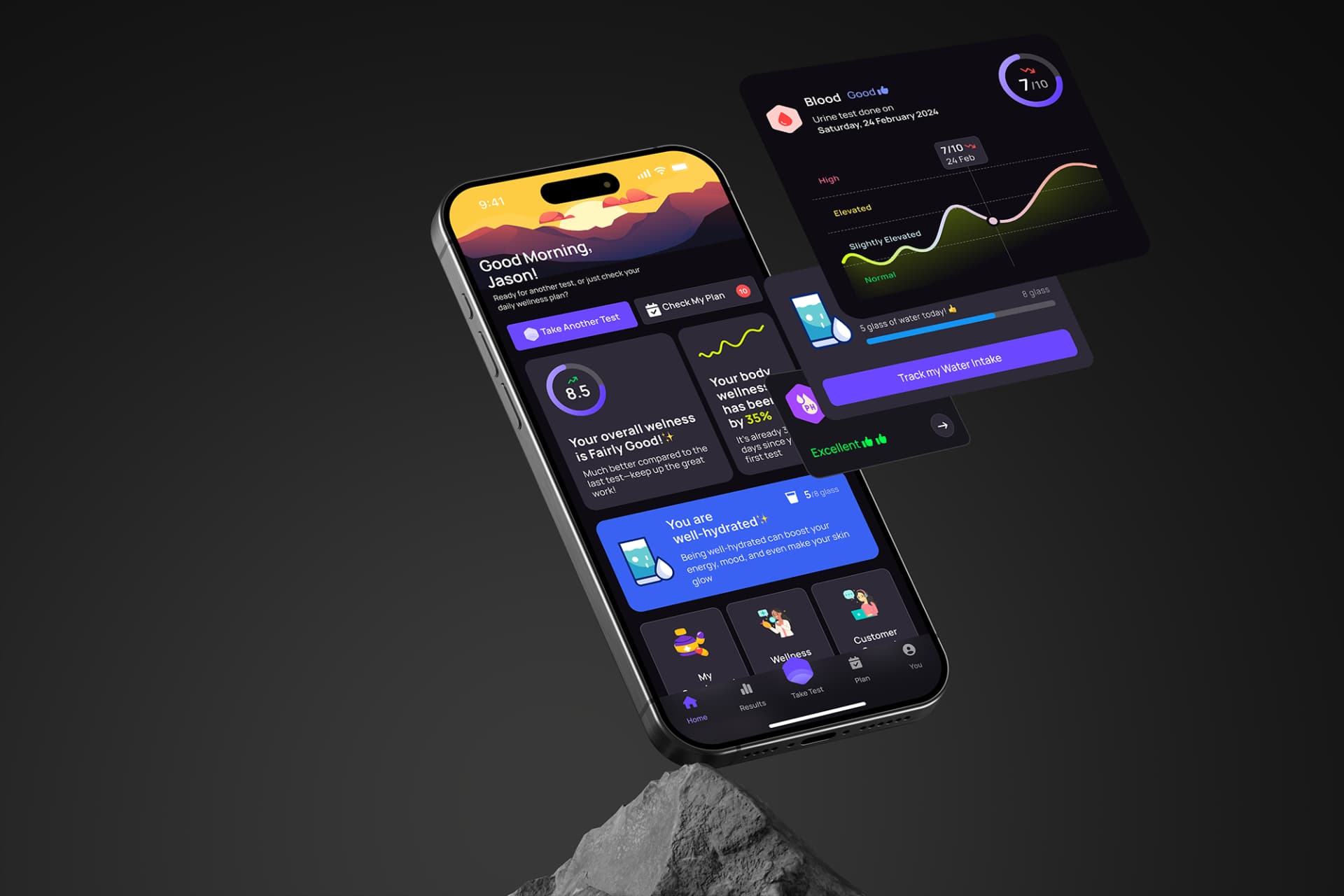 perfeqt app mockup device